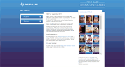 Desktop Screenshot of literatureguides.philipallan.co.uk